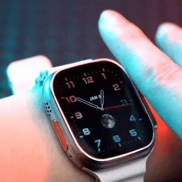 Smartwatch P9 Ultra 2+ Audífonos GRATIS — color negro